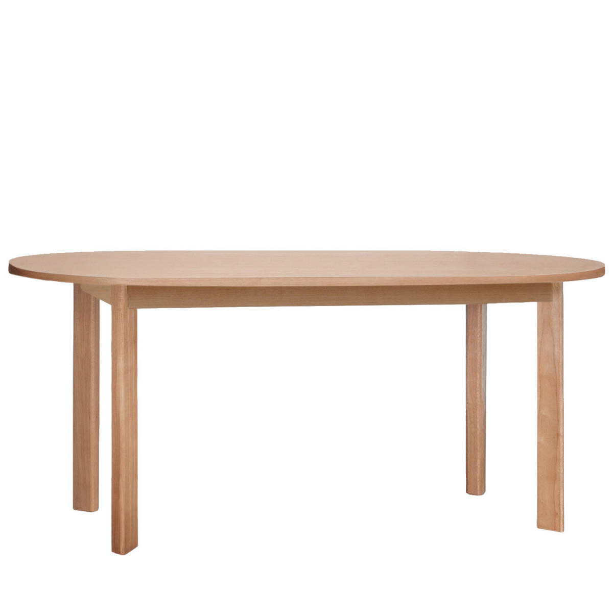 ESSTISCH Greta Natürlich 180 cm x 77 cm - Naturfarben, Holzwerkstoff (95/180/77cm)