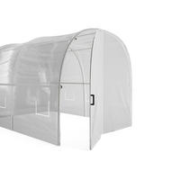 FOLIENGEWÄCHSHAUS - 300cm x 400cm - Polyethylen - weiß - ALOCASIA - Weiß, Kunststoff (300/200/400cm) - Vente-Unique