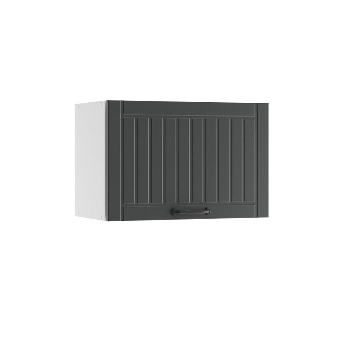 HÄNGESCHRANK Fame-Line Anthrazit Landhaus 60 cm Flach - Anthrazit/Weiß, Holzwerkstoff (60/40/34.1cm) - Vicco