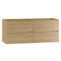 WASCHTISCHUNTERSCHRANK 120cm Viggo Holz - Braun, Holzwerkstoff (120/50/45.8cm) - Petits-meubles