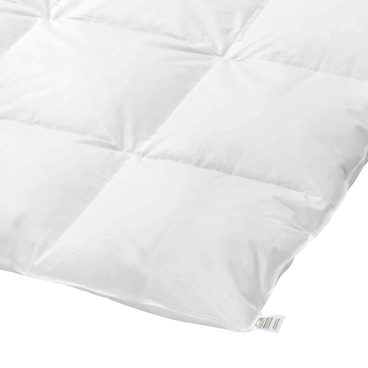 DAUNENDECKE 300g - Weiß, Textil (135/100cm) - nordic coast company