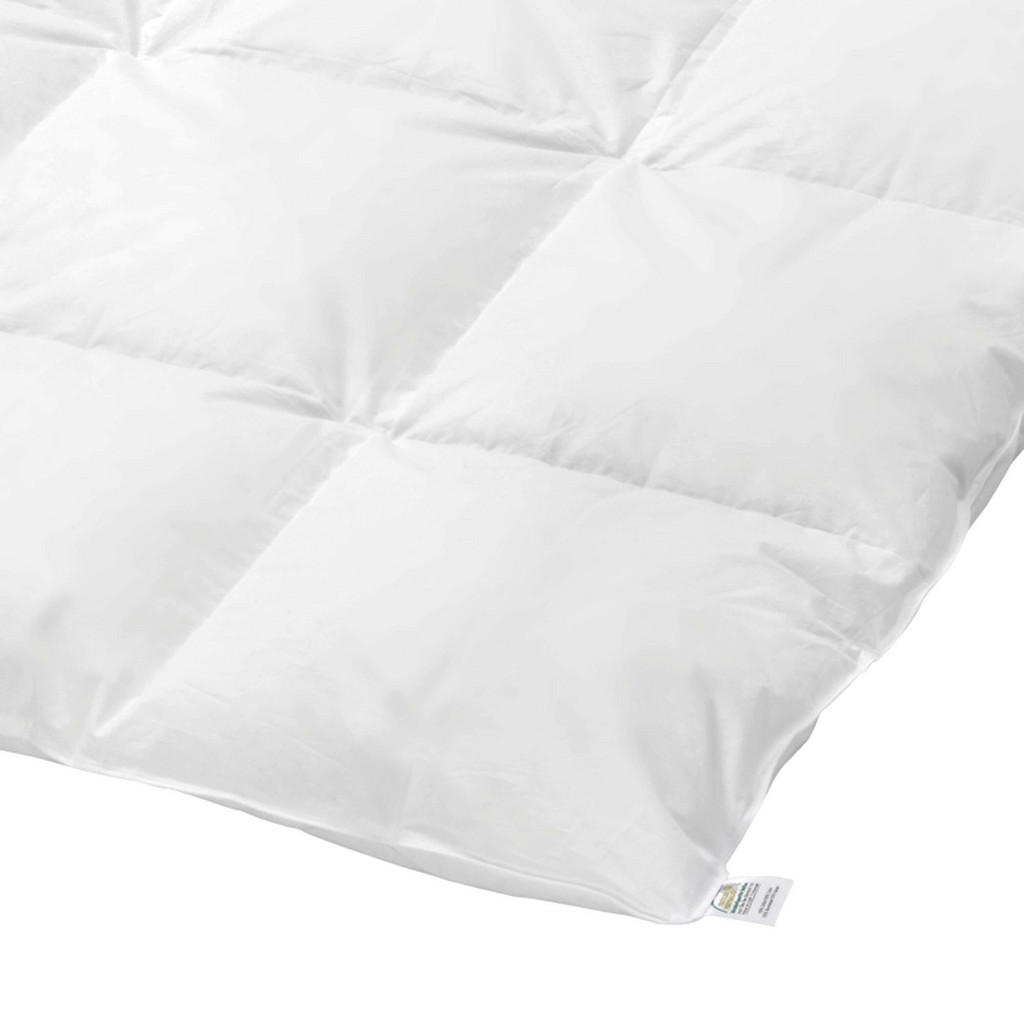 Thumbnail - nordic coast company Daunendecke, Weiß, Textil, 200x135 cm, Schlaftextilien, Bettdecken, 4 Jahreszeiten Bettdecken