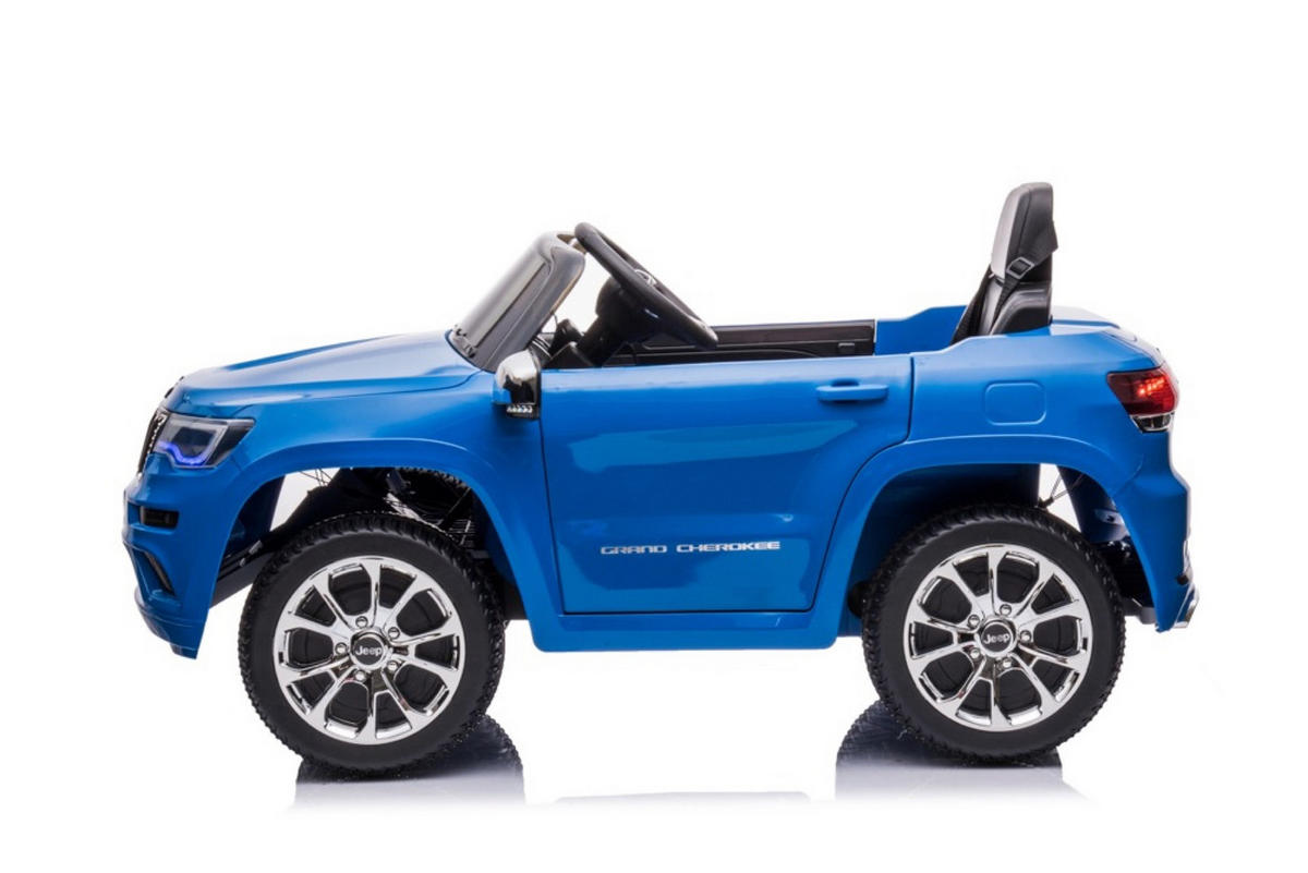 KINDER ELEKTROAUTO Jeep Grand Cherokee blau - Blau, Kunststoff (114/76/58cm) - TPFLiving