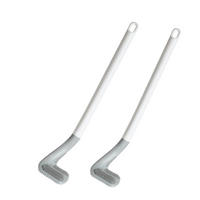 TOILETTENBÜRSTE – (Weiß, 40 cm lang) – 2er-Set - Weiß, Kunststoff (3/40/7cm)