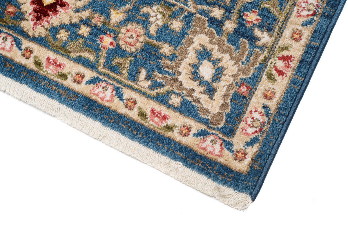 TEPPICH RIVIOLI Blau 80/150 cm - Blau, Textil (80/150cm) - Tapiso