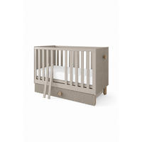 BABYBETT Bebella - Mintgrün, Naturmaterialien (60/120cm) - kiki design