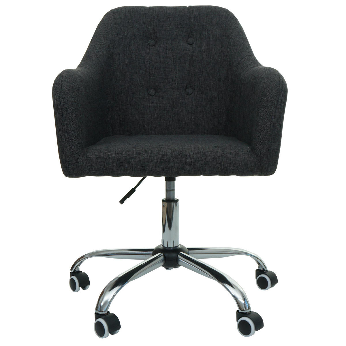BÜROSTUHL Grau - Grau, Textil (57/95/62cm) - MCW