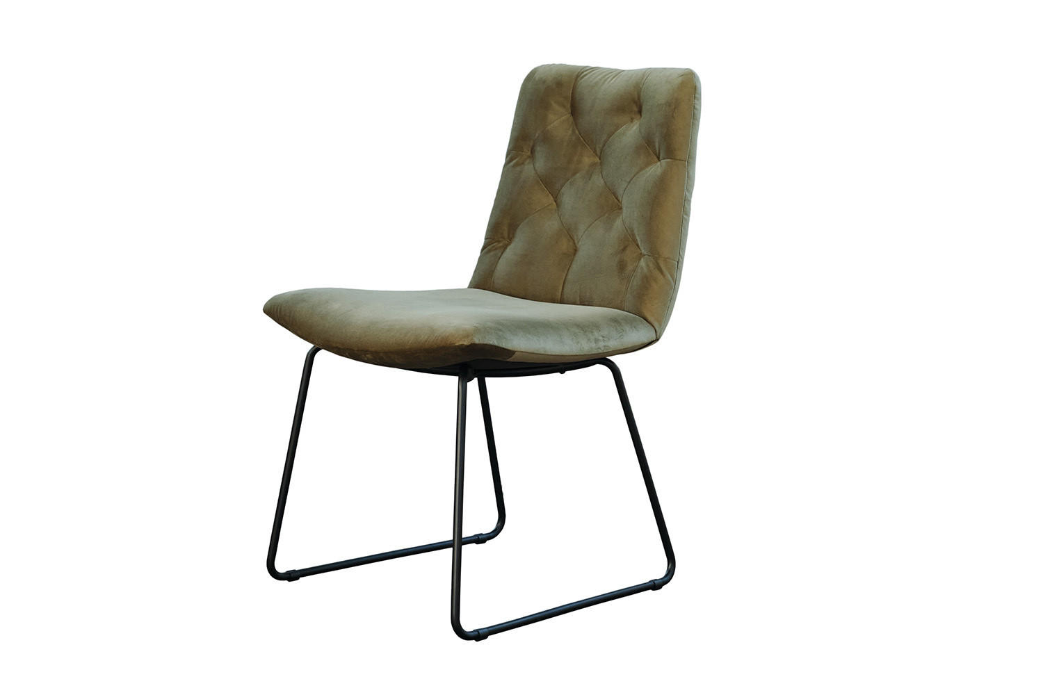Kawola Stuhl Dunkelgrün 52x87x66 cm