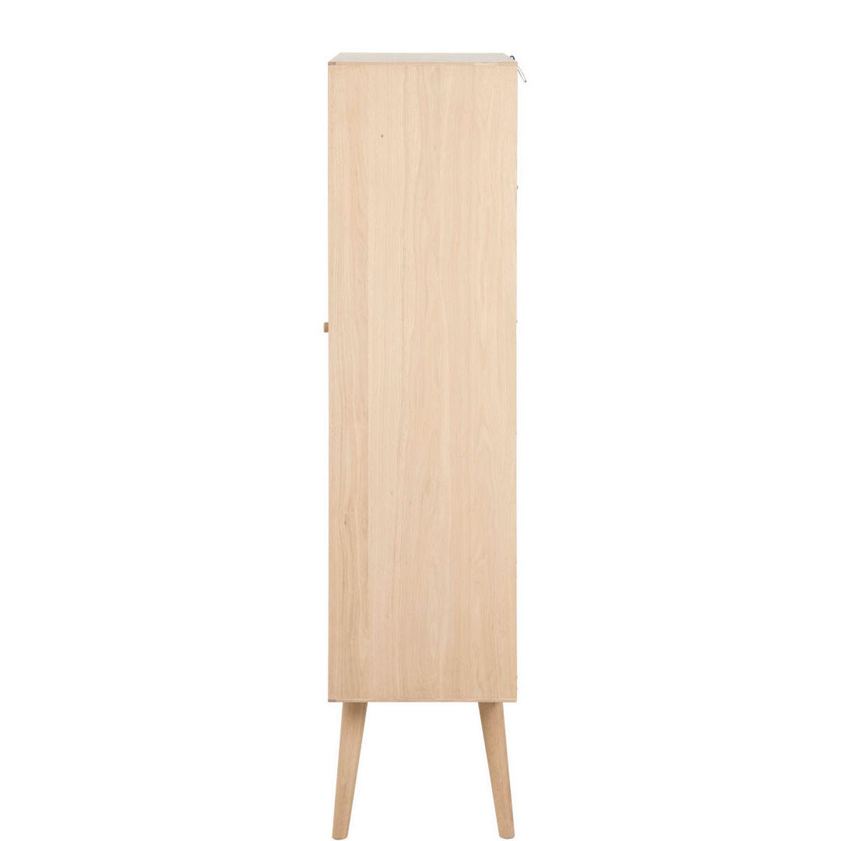 VITRINE Weiß - Weiß, Holz (72/143/36cm) - ebuy24