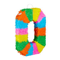 PINATA - Multicolor, Papier (35.5/50.5/7.5cm) - Relaxdays