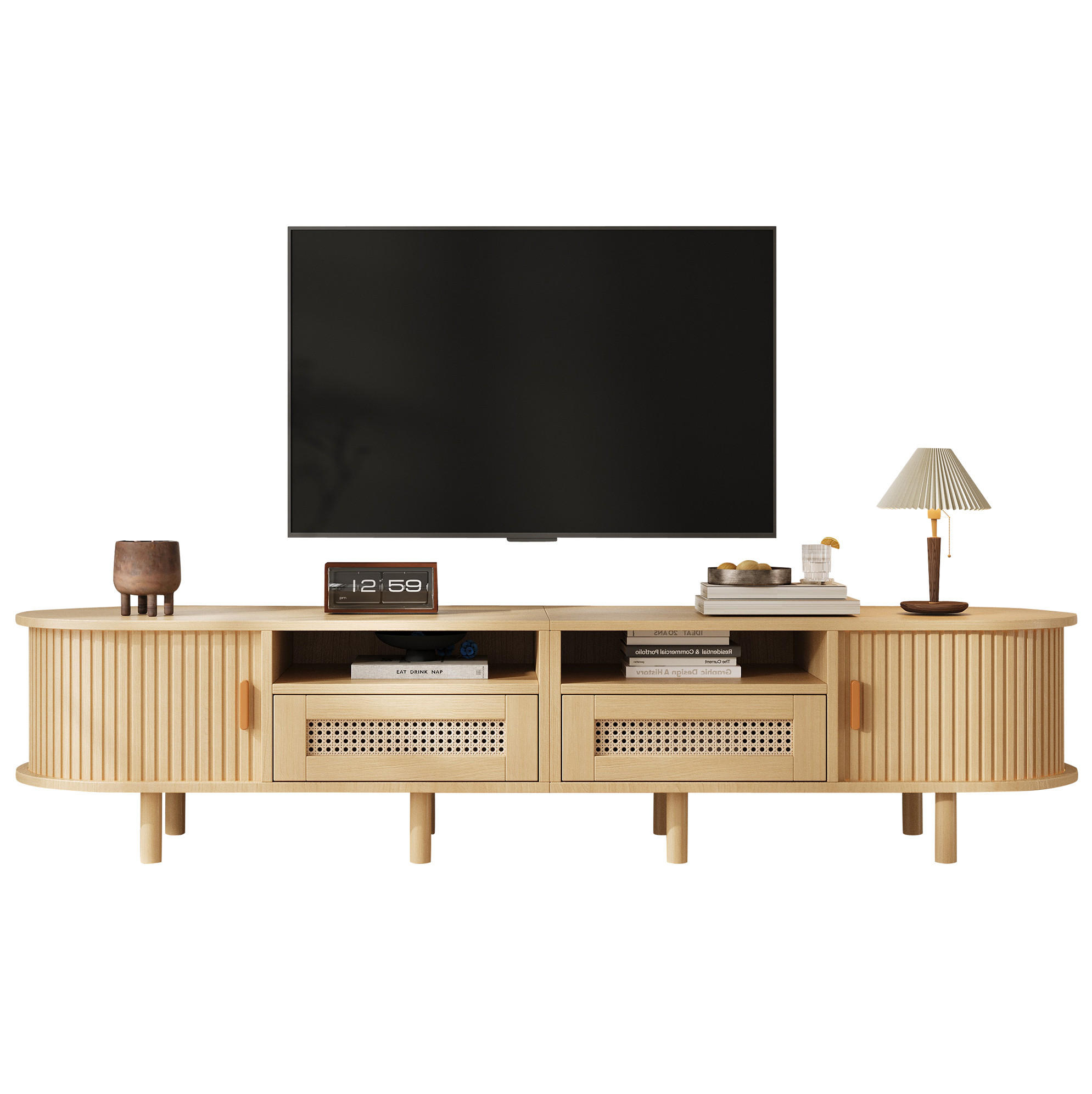 Ivmeu Tv-Lowboard Natur 170x40x40 cm