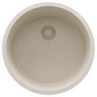 UNTERBAUSPÜLE GRANIT Valletta, 2-er set Beige 46/46 cm 1 Becken + Ablauf-Set ab 50er Unterschrank - Beige, Kunststoff (46/20/46cm) - Primagran