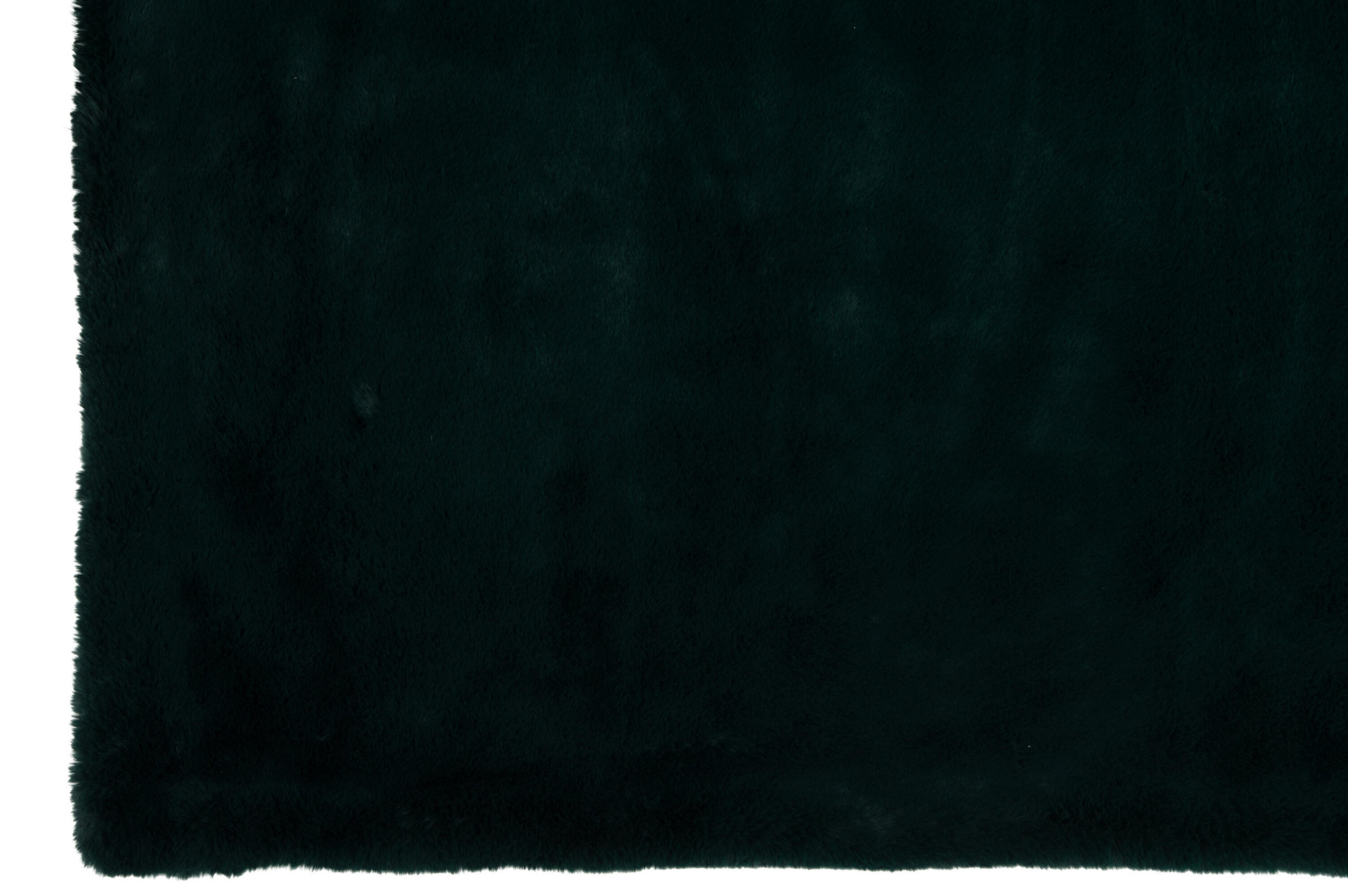 PLAID CUTIE - Plüsch - Dunkelgrün - 180/130/3 cm - Grün, Textil (130/180cm) - J-Line