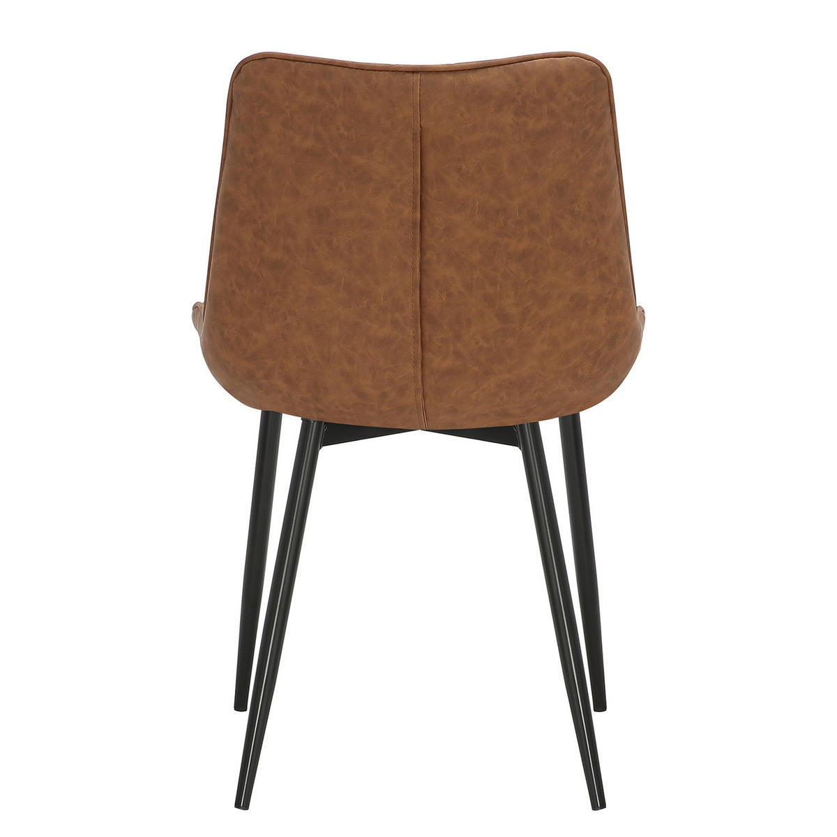 POLSTERSTUHL - Braun, Kunststoff (53/81/60cm) - home24