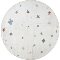 KINDERTEPPICH Maschinenwaschbar Rund Ø 160 cm Mehrfarbig - Multicolor, Textil (160/160cm) - LIVABLISS