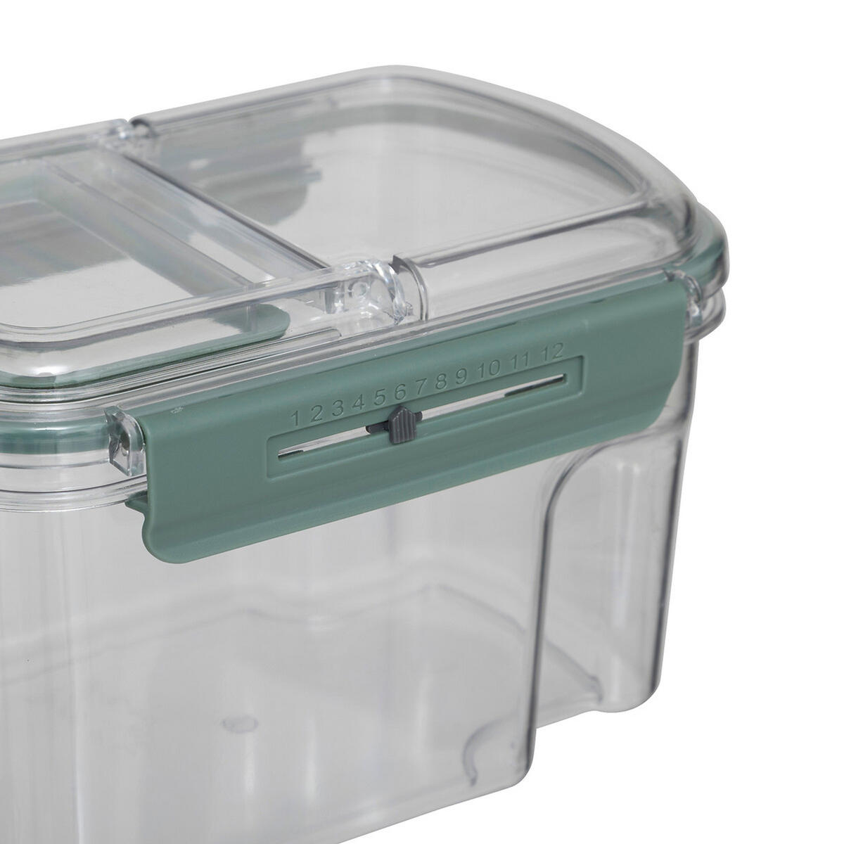 VORRATSDOSE Neo, Kunststoff, 1.5 L - Transparent, Kunststoff (14.1/12.4/19.3cm) - 5five Simply Smart