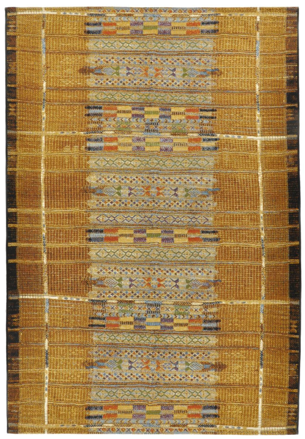 OUTDOORTEPPICH Aurora 60x100 cm - Goldfarben, Textil (60/100cm) - Gino Falcone