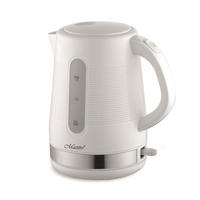 WASSERKOCHER ELEKTRISCH Weiß 15.5/15.5/22 cm MR035WHITE - Weiß, Kunststoff (15.5/22/15.5cm) - Maestro 