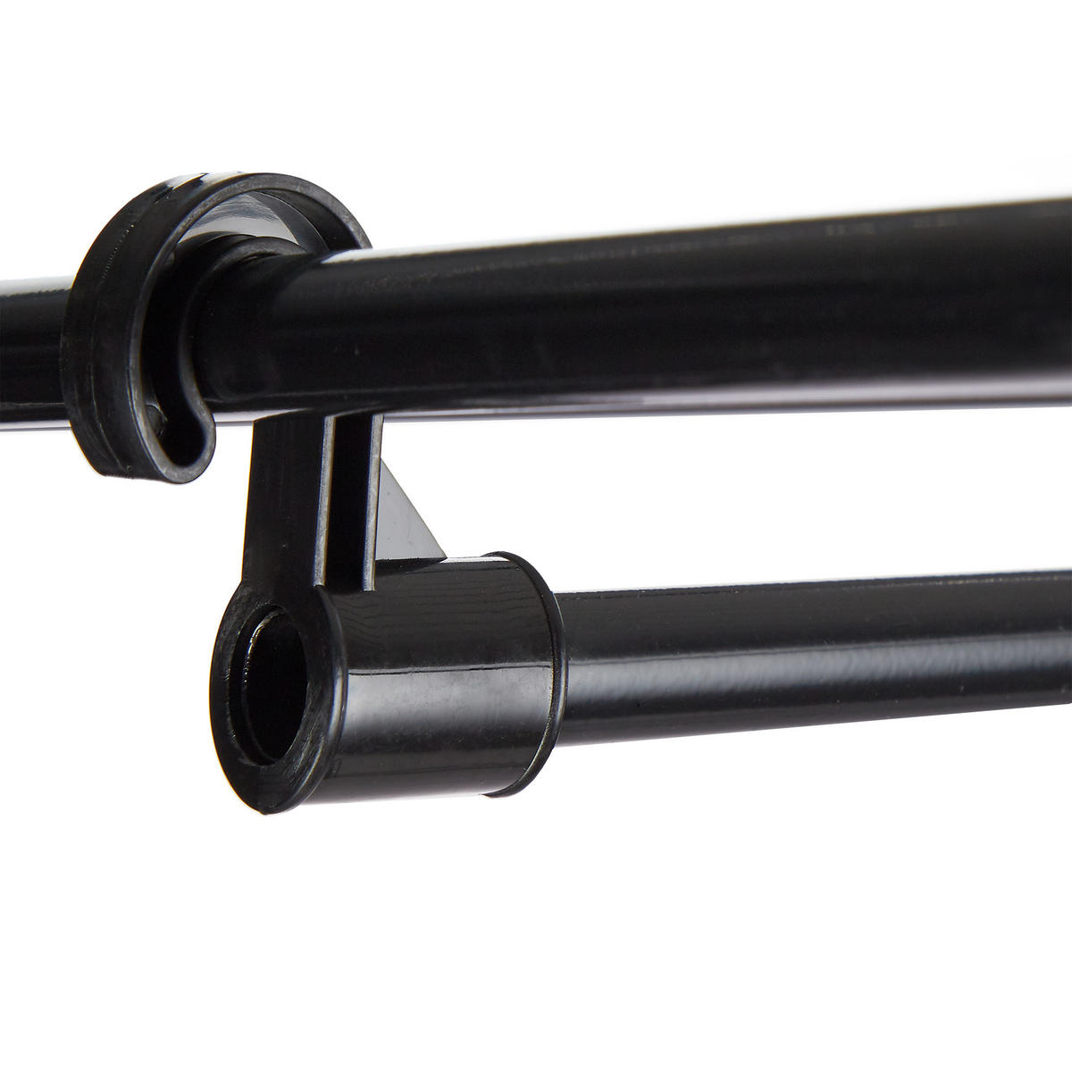 ŠATŇA - čierna, kov/textil (115/180/50cm) - Relaxdays