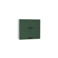 HÄNGESCHRANK W80GRF/2 -ARVION - Funktionales Design Konzept - Grün, Holz/Metall (80/72/30cm)