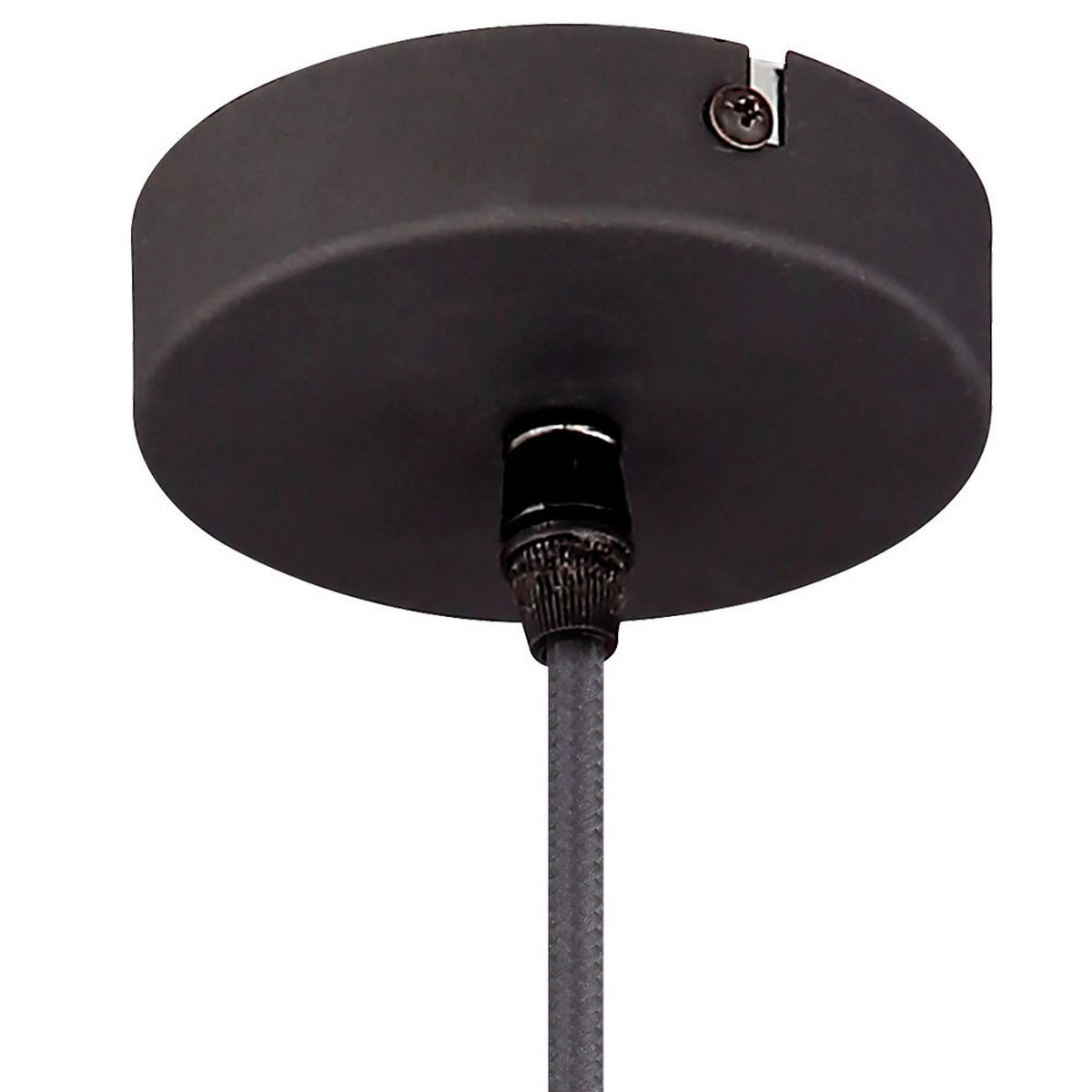 HÄNGELEUCHTE Glas Rauchgrau Matt - Grau, Glas (25/25/120cm) - Globo Lighting