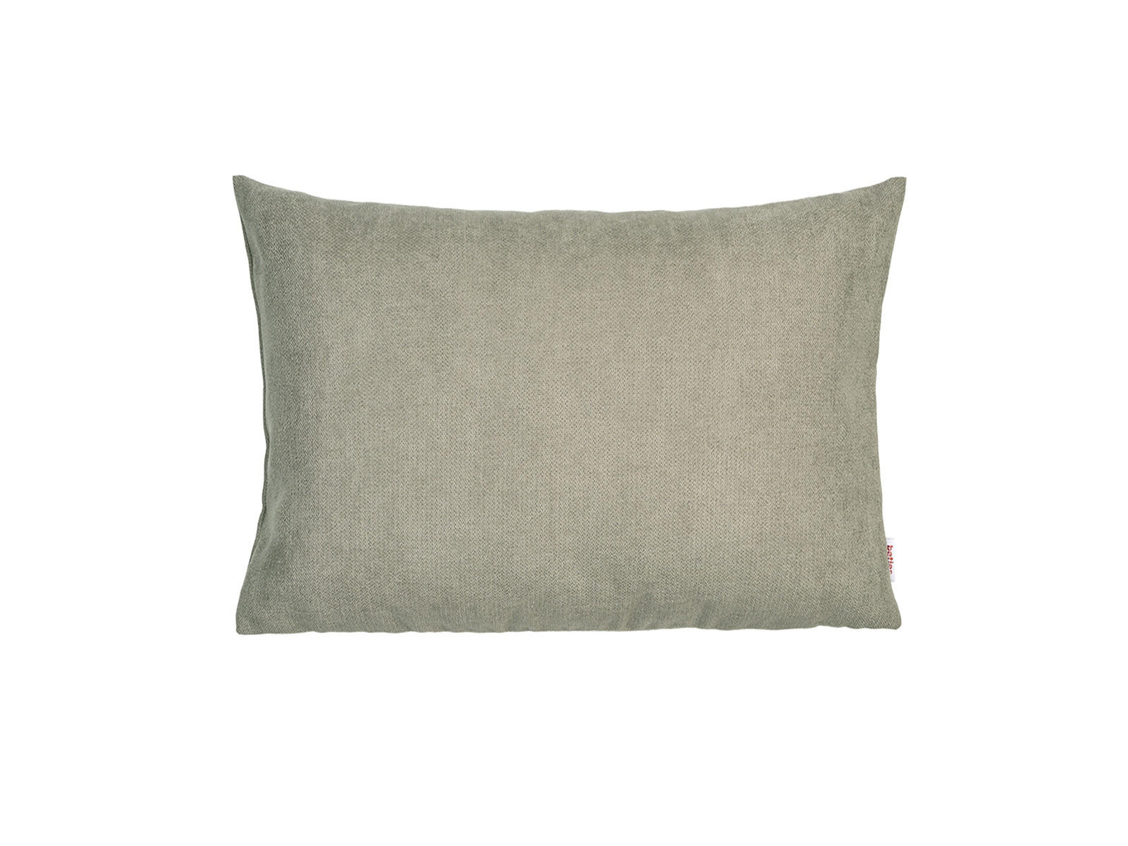 KISSENHÜLLE FarbTon Chenille-Haptik greig-taupe 35/25 cm - Taupe, Textil (25/35cm) - beties Heimtextil