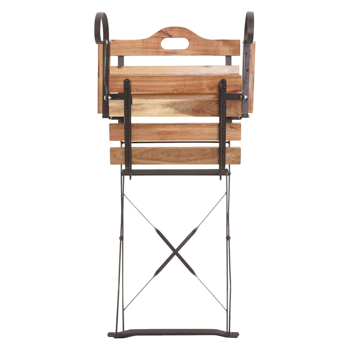 BIERGARTENSTUHL Braun - Braun, Holz (55/88/49cm) - MCW