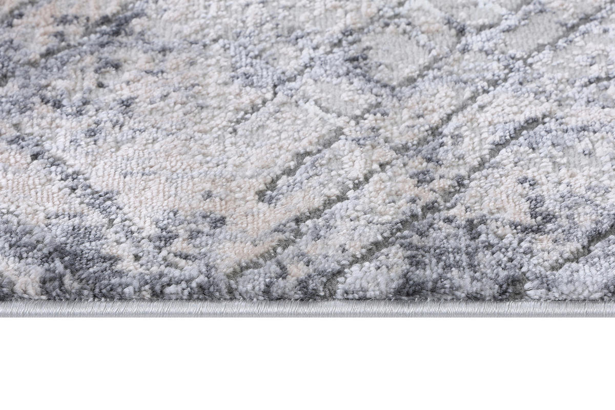 TEPPICH COMO Grau 200/300 cm - Grau, Kunststoff (200/300cm) - Tapiso