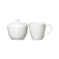 MILCH- UND ZUCKER-SET Saphir weiß 2er Set - Weiß, Keramik (1/1cm) - Ritzenhoff Breker