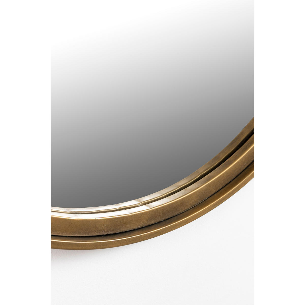 WANDSPIEGEL Matz Spiegel/ Oval 60x160 cm Gold - Bronzefarben, Metall (60/160/3cm) - Housecraft Living