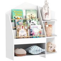 KINDERREGAL DE-09563 7 Regale mit abgerundeten Kanten Weiß - Weiß, Holzwerkstoff (80/79.7/30cm) - ComfortXL