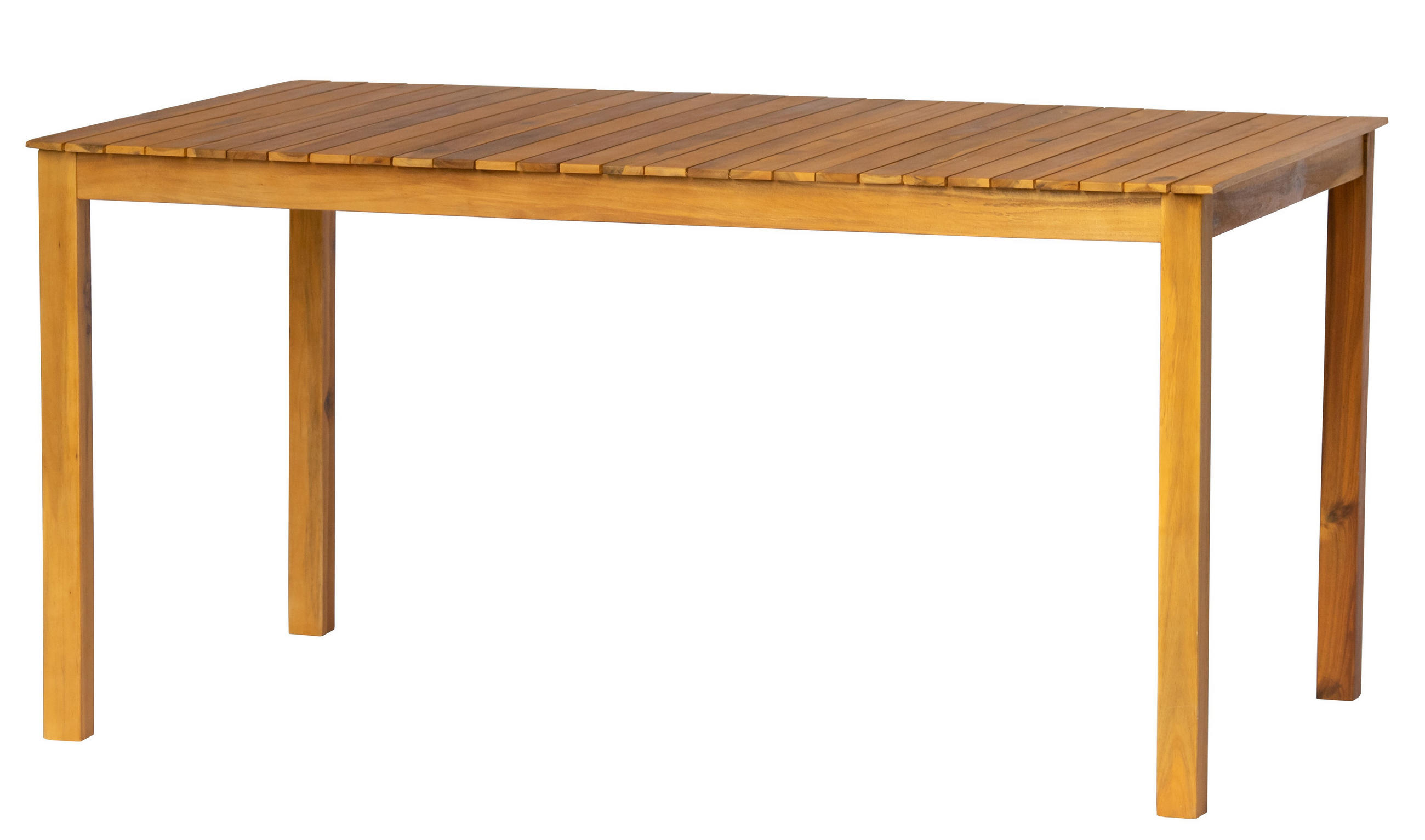 GARTENTISCH Rechteckig Braun 150 x 90 x 75 (cm) - Braun, Holz (90/150/75cm) - Nordlys