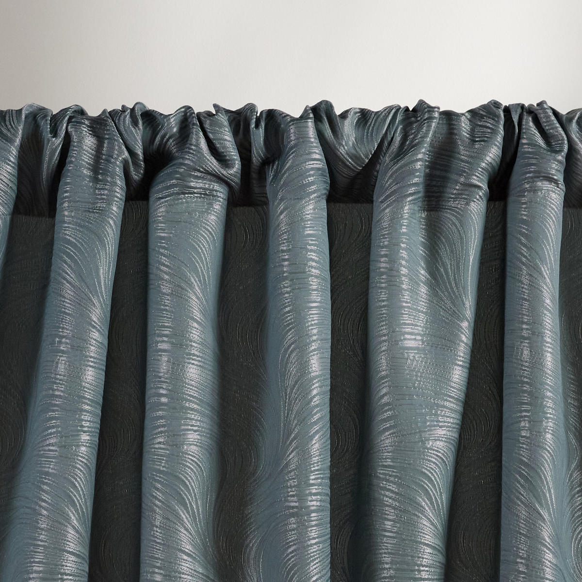VORHANG Floah - Blau, Textil (140/1/250cm) - home&you