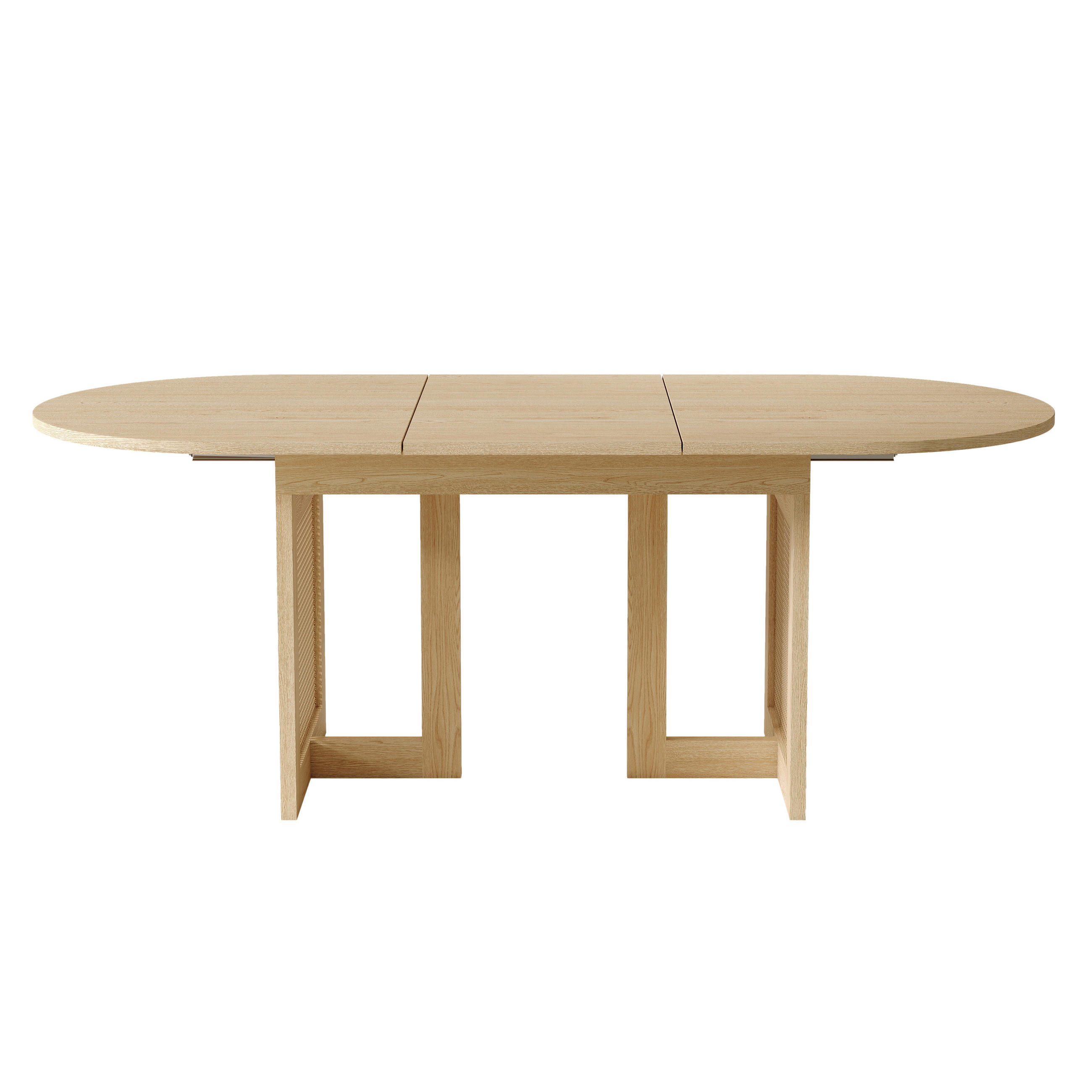JÍDELNÍ STŮL Rozkládací dubový 150–200 × 90 cm pro 6–8 osob - barva dubu, kompozitní dřevo (90/200/75cm) - Urban Meuble