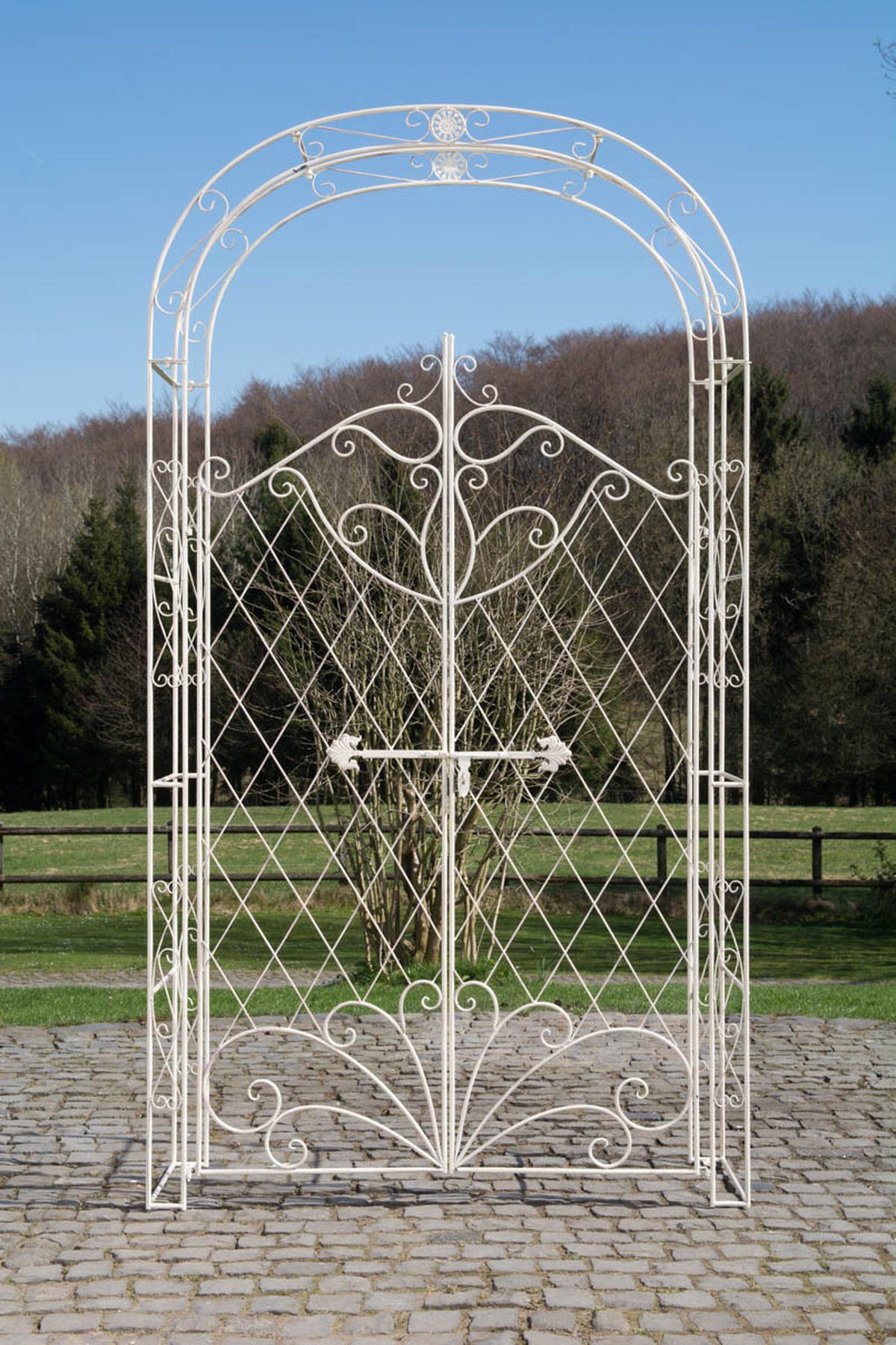 ROSENBOGEN Metall Antik-Creme - Creme, Metall (120/220/40cm) - CLP