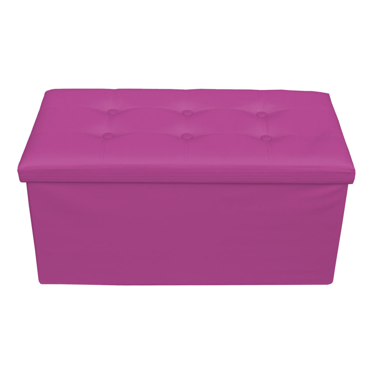 FUSSHOCKER Lila 38/76/38 cm - Lila, Textil (38/38/76cm) - Mobili Rebecca