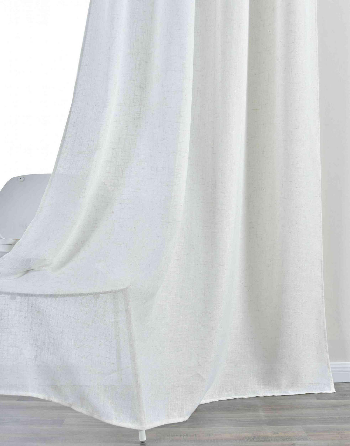 VORHANG 2ER SET »Essen« HxB 245x145 cm Beige - Beige, Textil (145/245cm) - Gardinenbox