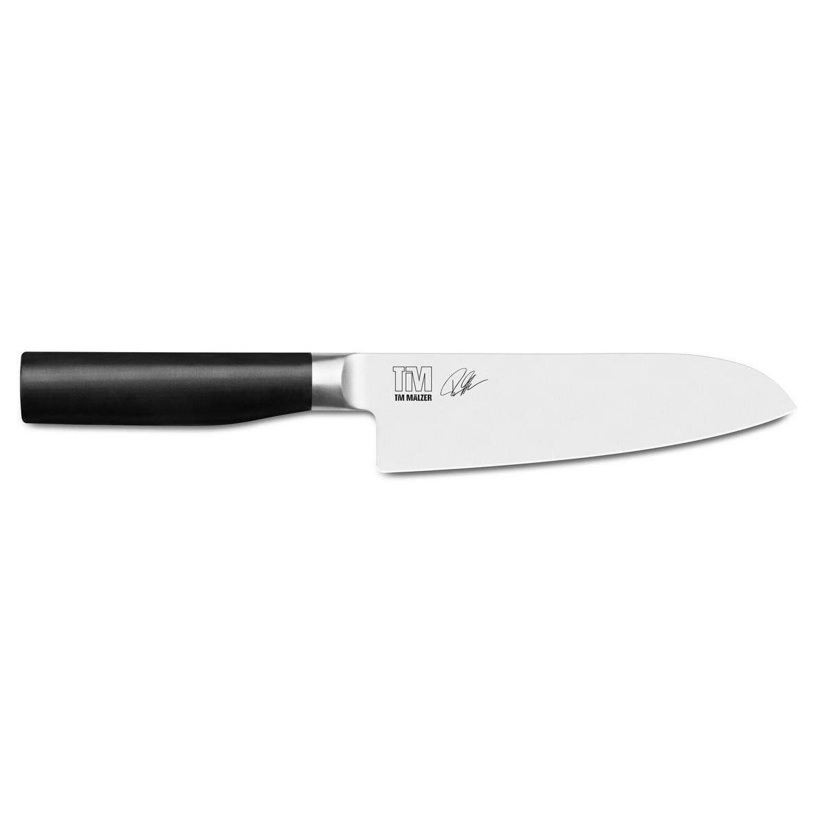 EINSTEIGERSET Tim Mälzer Kamagata, 6 Messer + Tasche, Edelstahl, POM, 7-tlg. - Silberfarben, Metall - Kai Messer