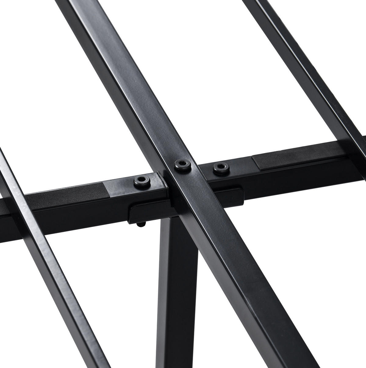 POLSTERBETT mit 4 Schubladen 140x200 cm Leinen Grau - Grau, Metall (140/200cm) - Meubliv