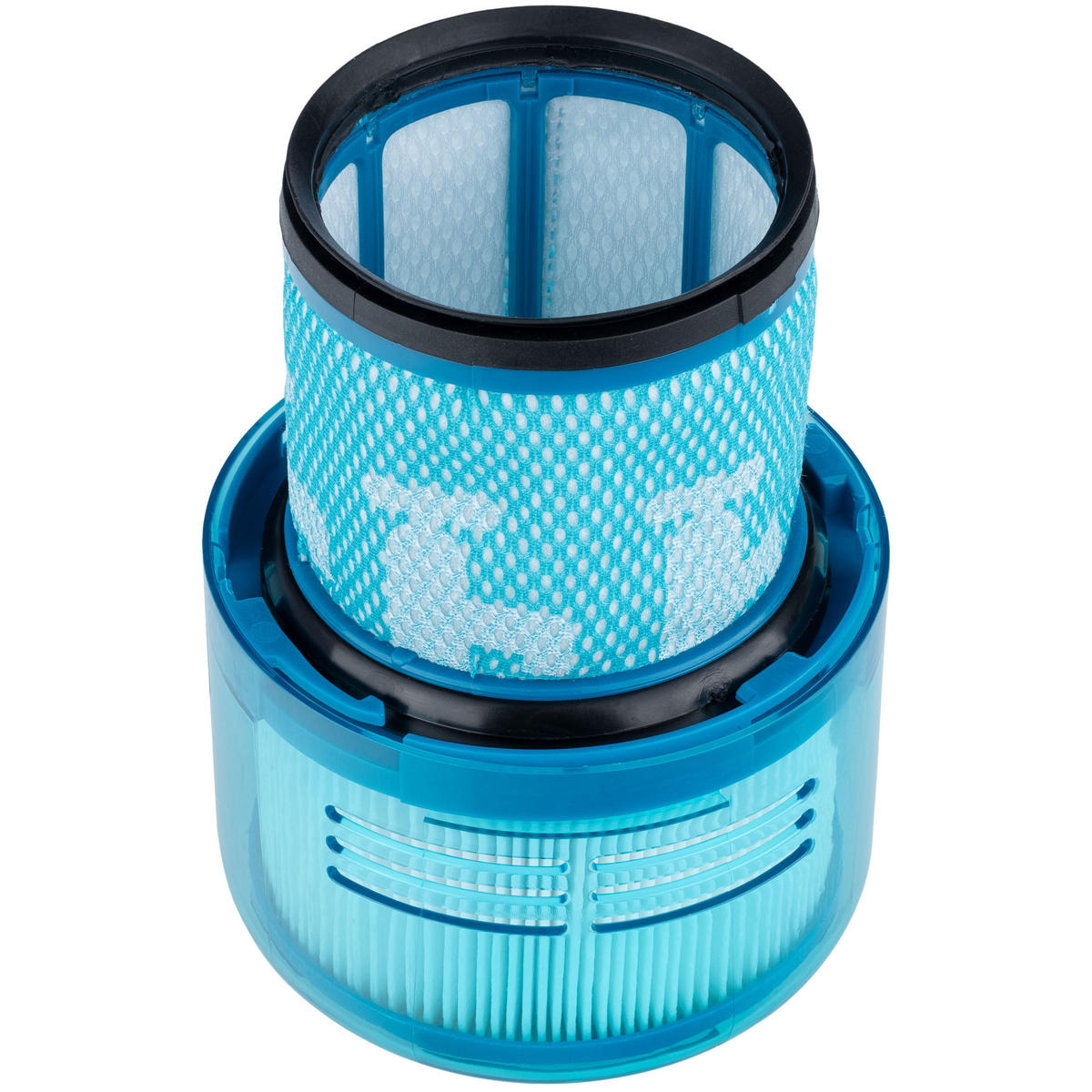 FILTER V11/V15 Ersatzfilter Set, waschbar, wiederverwendbar, kompatibel, verbessert Luftqualität - Multicolor, Kunststoff/Metall (10/10/10cm)