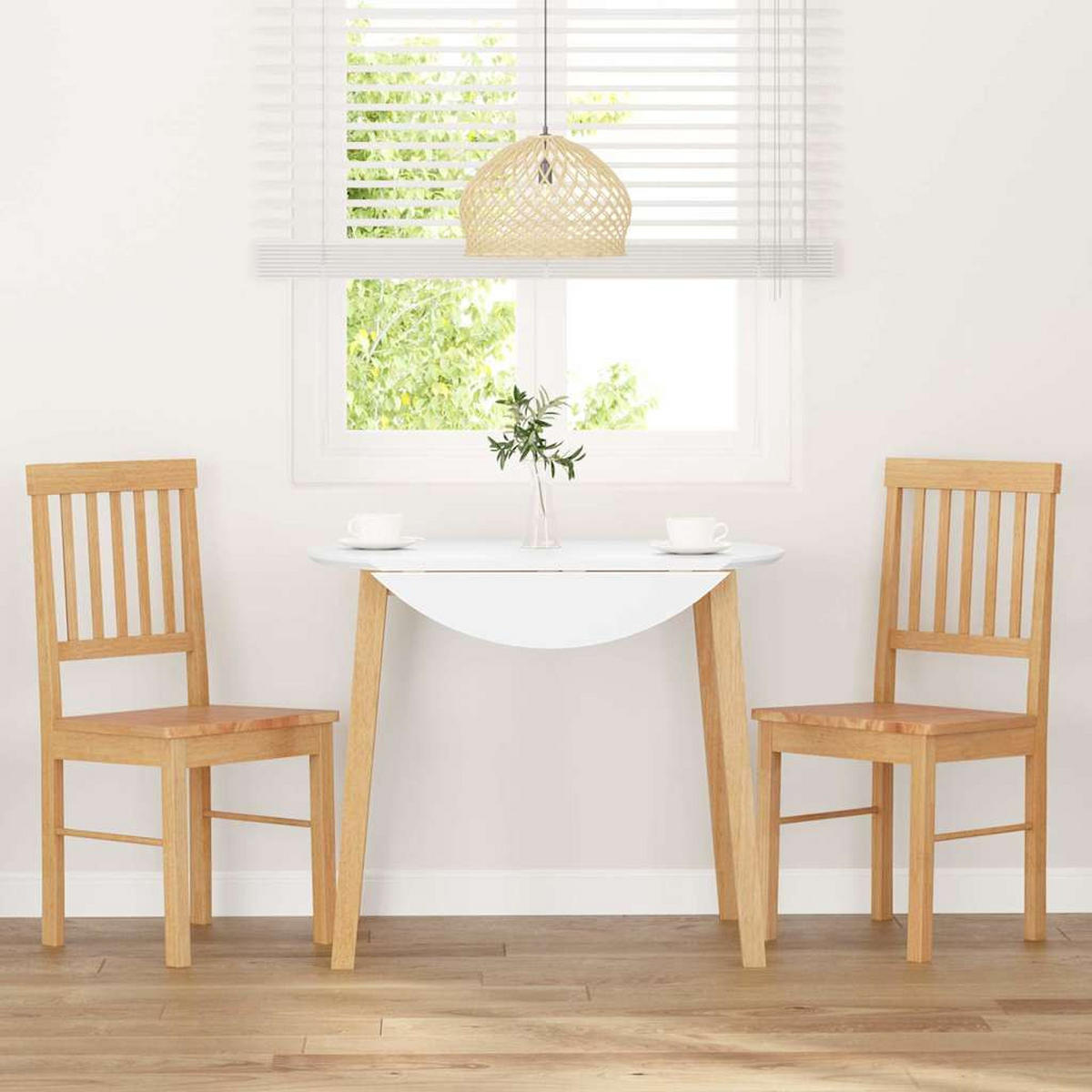 STUHL-SET 2 Stk Brenthainbach 42.5/90/44.5 cm - Braun, Holz (42.5/90/44.5cm) - ZMH