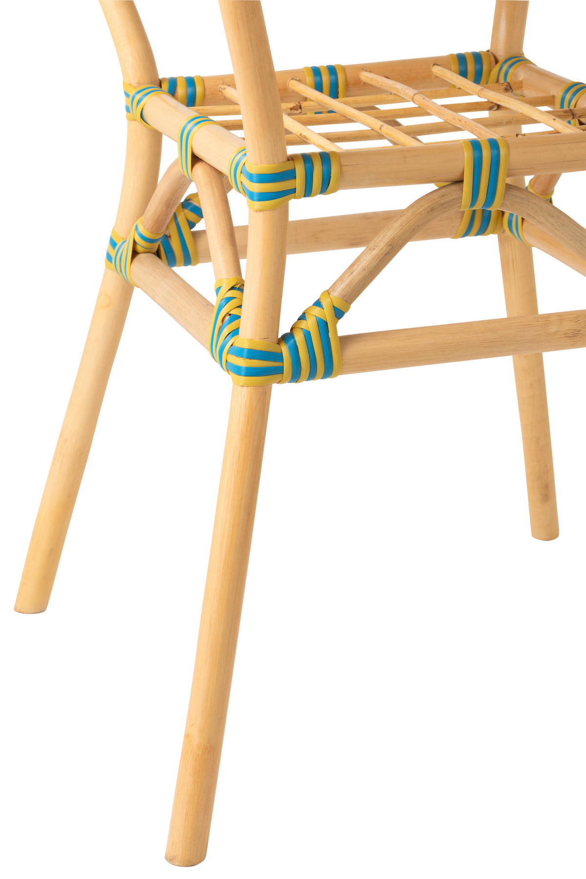 ESSTISCH GEO Gelb - Gelb, Naturmaterialien (70/70/75cm) - J-Line