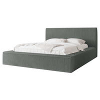 POLSTERBETT Glexi - Grau, Holz/Textil (160/200cm) - MIRJAN24