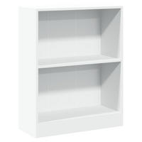 BÜCHERREGAL Weiß 60x24x76 cm Holzwerkstoff - Weiß, Holzwerkstoff (60/76/24cm) - furnicato