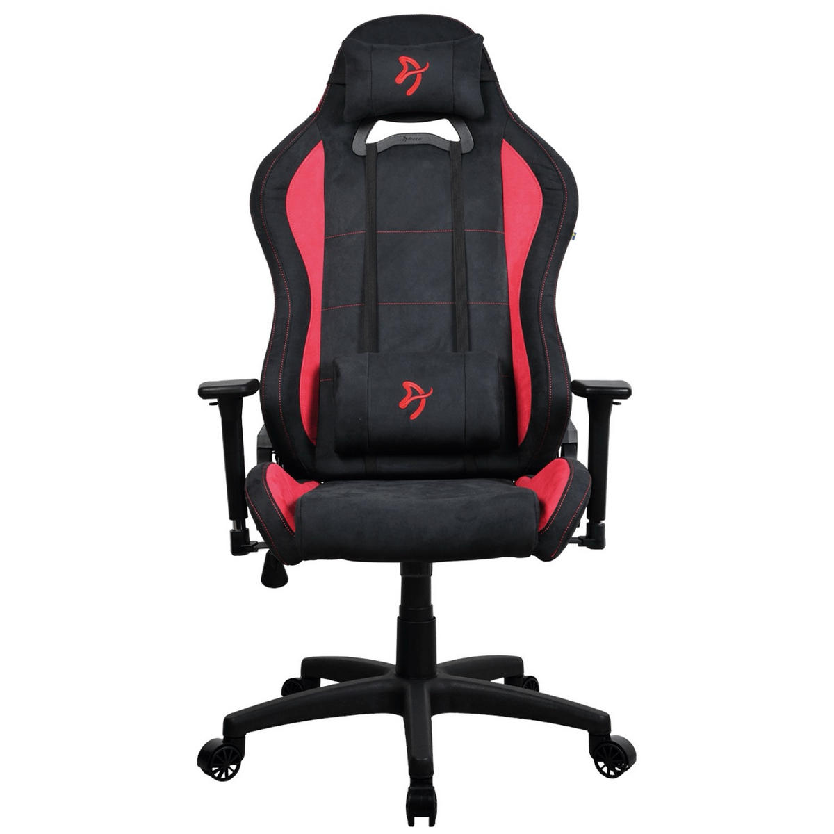 GAMINGSTUHL Torretta SuperSoft™ Schwarz/Rot - Rot/Schwarz, Kunststoff/Textil (70/135/50cm) - Arozzi