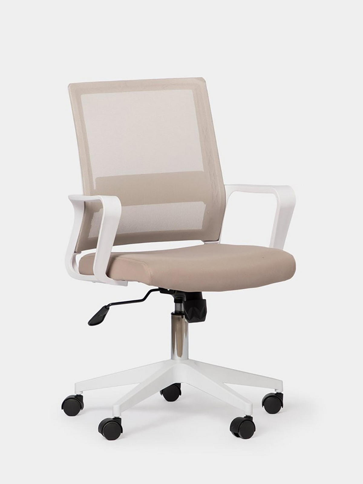 DREHSTUHL Bennet Beige 58 cm x 94 - 104 cm - Beige, Textil (58/94/59cm) - Kenay Home