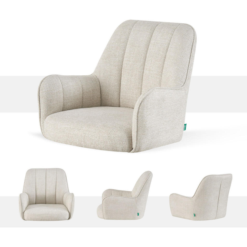 Thumbnail - Dubi Möbel Esszimmerstuhl, Creme, Textil, 58x88x62 cm, Esszimmer, Stühle, Esszimmerstühle, Vierfußstühle