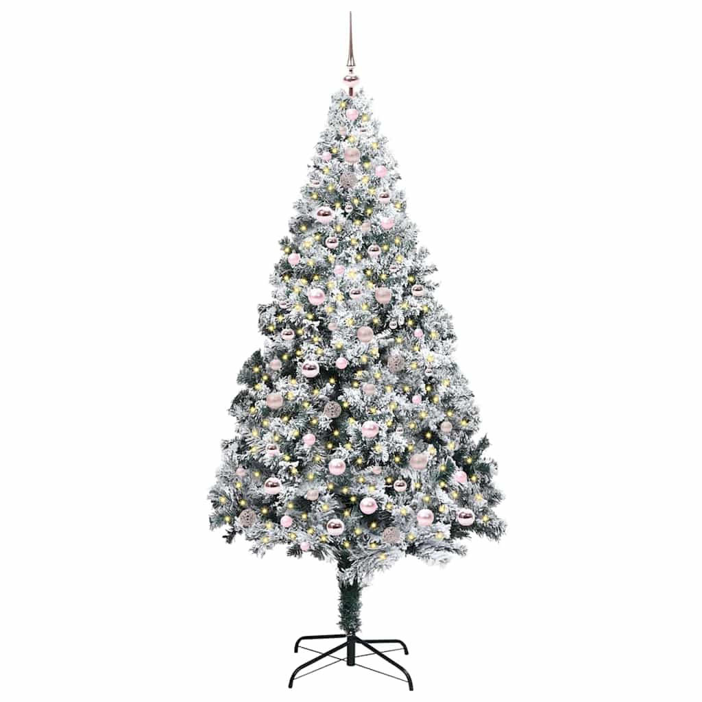 vidaXL Weihnachtsbaum Weiß 240 cm