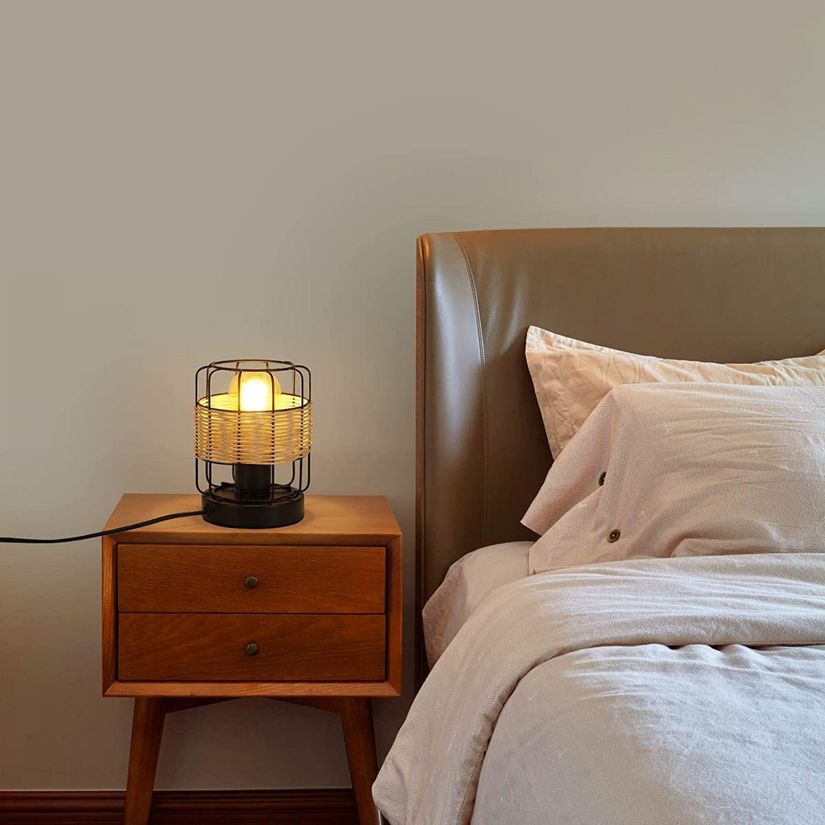 TISCHLEUCHTE Vorsink 14.0/14.0/18.0 cm - Schwarz, Metall (18/14/14cm) - ZMH