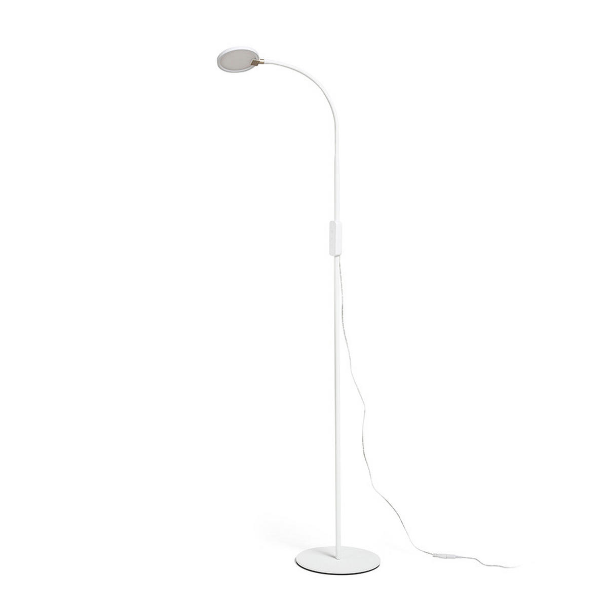 STEHLEUCHTE CELESTE DIMM Weiß 5 W - Weiß, Metall (22/22/135cm) - Rendl